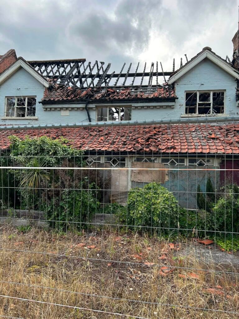 Emergency demolition Humberside